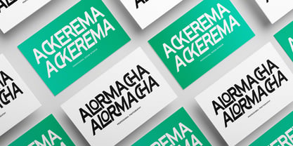 Chageria Font Poster 9