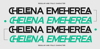 Chageria Font Poster 6