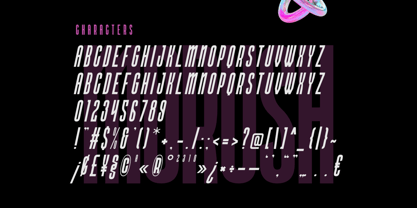 Morush Font Poster 3
