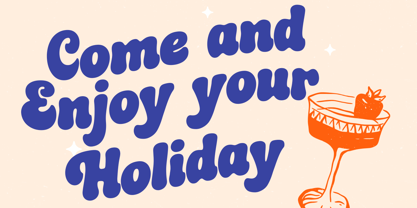 Magic Weird Font Poster 3