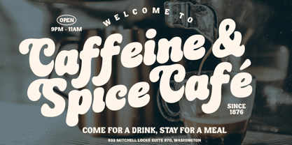 Magic Weird Font Poster 7