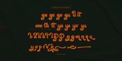 Ainz Seranot Font Poster 12