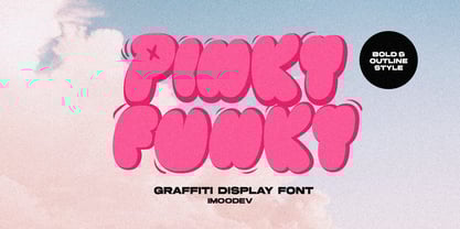 Pinky Funky Font Poster 1