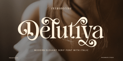 Delutiya Font Poster 1