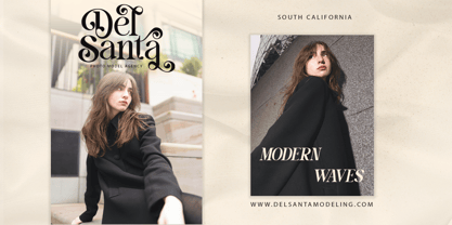 Delutiya Font Poster 2