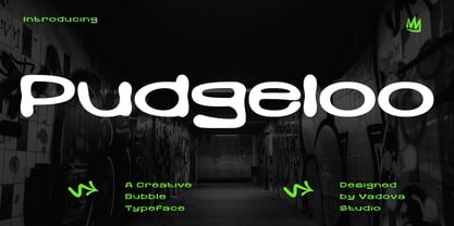Pudgeloo Font Poster 1