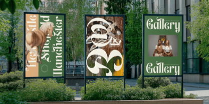 Aleronk Font Poster 11