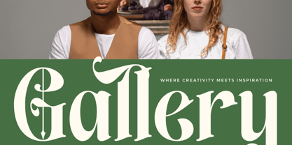 Aleronk Font Poster 3