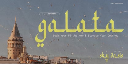 Al Laylie Font Poster 6