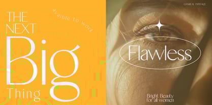 Ganreal Font Poster 4