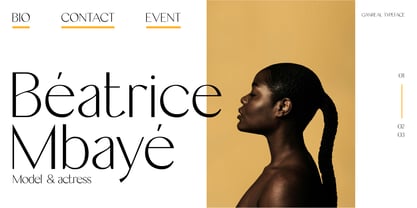 Ganreal Font Poster 3