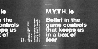 Inktoner Font Poster 5