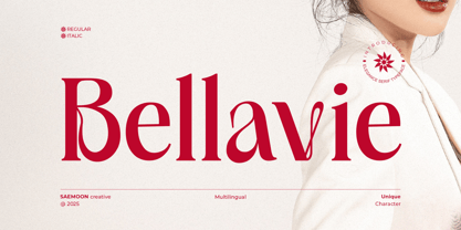 Bellavie Font Poster 1