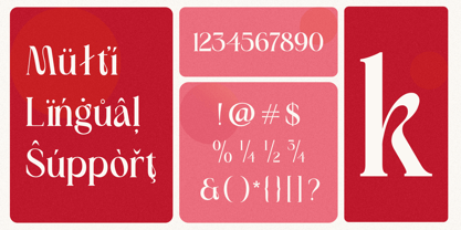 Bellavie Font Poster 8