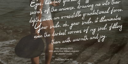 Gourmet Font Poster 2