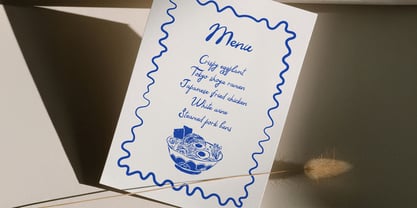 Gourmet Font Poster 5