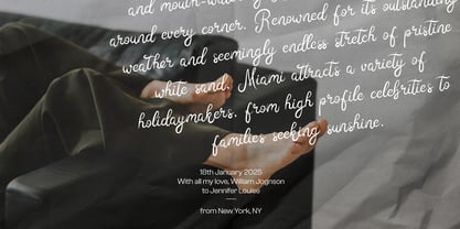 Sunday Dreams Font Poster 8