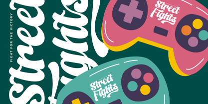 Kungfu Flame Font Poster 11