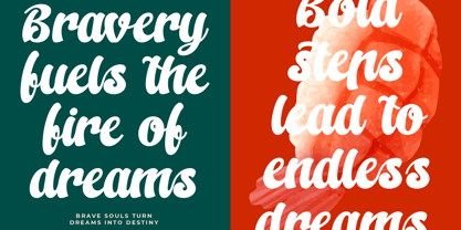 Kungfu Flame Font Poster 13