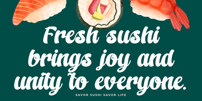 Kungfu Flame Font Poster 2