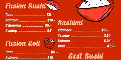 Kungfu Flame Font Poster 7