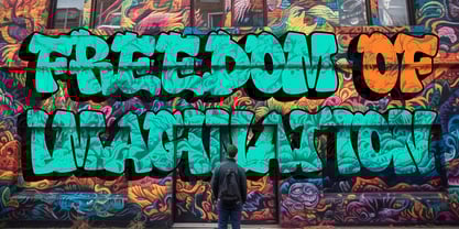 Street Shade Font Poster 5