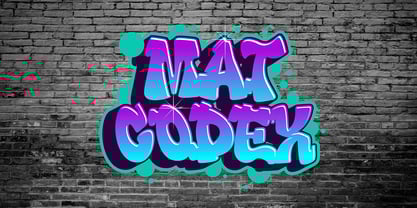 Street Shade Font Poster 3