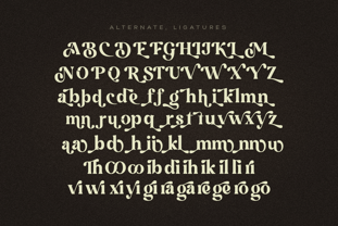 Luna Bloom Font Poster 8