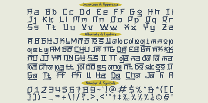 Dangeol Font Poster 9