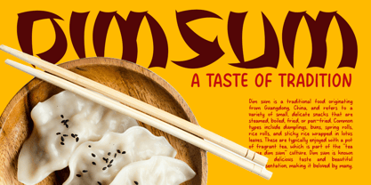 Jingjou Font Poster 4
