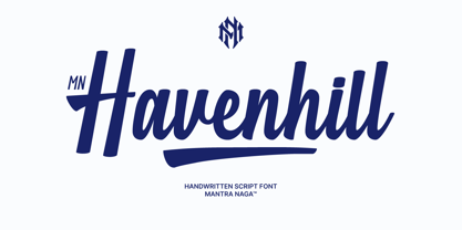 MN Havenhill Font Poster 1