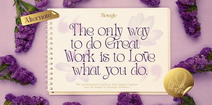 Mowgle Font Poster 6