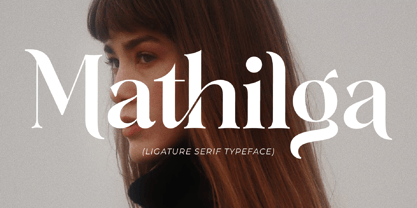 Mathilga Font Poster 1
