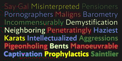 Galice Font Poster 5