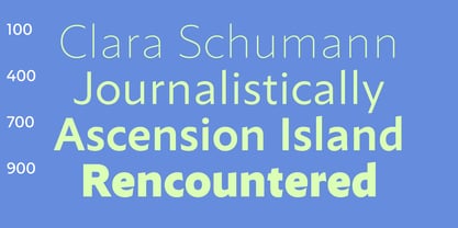 Galice Font Poster 12