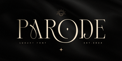 Parode Font Poster 1