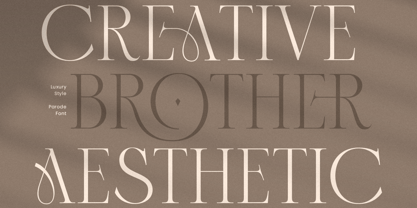 Parode Font Poster 6