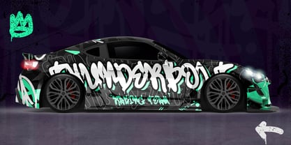 Misty Lines Font Poster 4