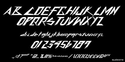 SD Cyber Punk City Font Poster 6