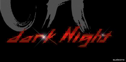 SD Cyber Punk City Font Poster 3