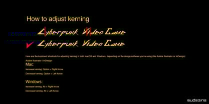 SD Cyber Punk City Font Poster 5