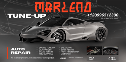 Black Factory Font Poster 3