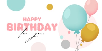 Fox Bouncy Font Poster 6