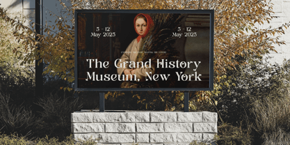 Bright Mirage Font Poster 4