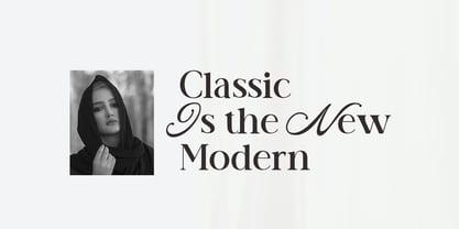 Milano Font Display Font Poster 4