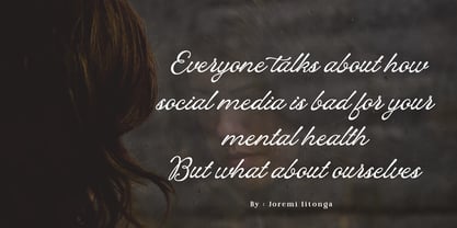 Milano Font Display Font Poster 5