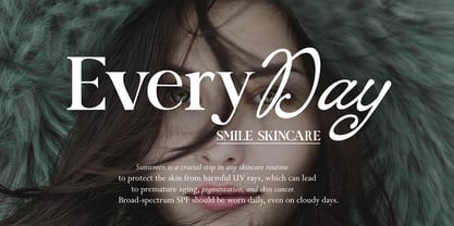 Milano Font Display Font Poster 6