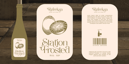 Agiantie Font Poster 7