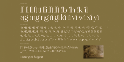 Agiantie Font Poster 15