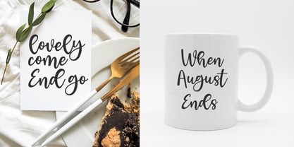 Crabfish Font Poster 2